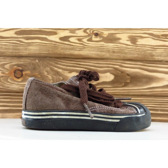 Morgan & Milo Toddler Boys 7.5 Medium Brown‎ Athletic Fabric - Picture 4 of 7